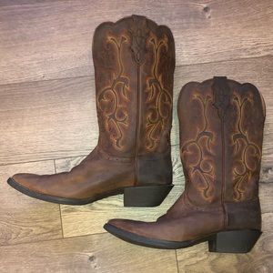 Justin Stampede Boots - Size 9 1/2 B